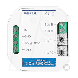 EGB Villa BE Bus Eingang Modul - Türsprechanlagenzubehör EGB Villa BE Bus Eingang Modul - Türsprechanlagenzubehör