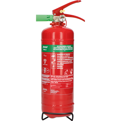 Alecto ALO BS-2 - Feuerlöscher, Schaum, 2 Liter Alecto ALO BS-2 - Feuerlöscher, Schaum, 2 Liter