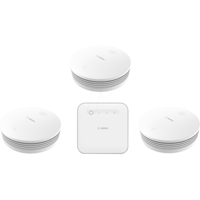 Bosch Smart Home Starterset - Alarmanlage mit Controller & Rauchmeldern Bosch Smart Home Starterset - Alarmanlage mit Controller & Rauchmeldern