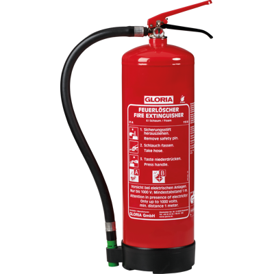 GLORIA SD6E - Feuerlöscher Schaum, 6 Liter GLORIA SD6E - Feuerlöscher Schaum, 6 Liter