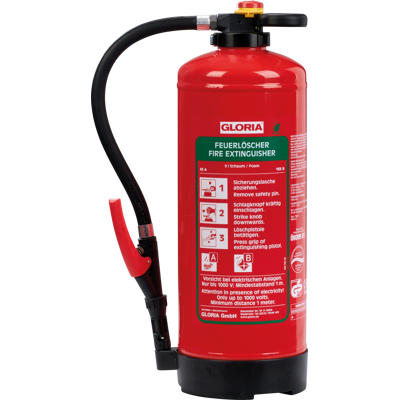 GLORIA SKA9PRO - Feuerlöscher Schaum, 9 Liter GLORIA SKA9PRO - Feuerlöscher Schaum, 9 Liter