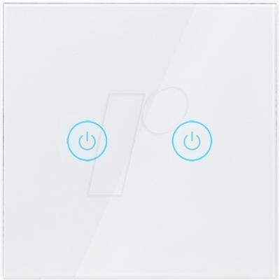 LOGILINK SH0125 - WLAN Wandschalter, 2-fach, TUYA LOGILINK SH0125 - WLAN Wandschalter, 2-fach, TUYA