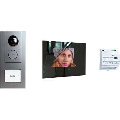 M-E ME - VD ALU 6109AS - Außenstation aus Aluminium - Video-Türsprechanlage M-E ME - VD ALU 6109AS - Außenstation aus Aluminium - Video-Türsprechanlage