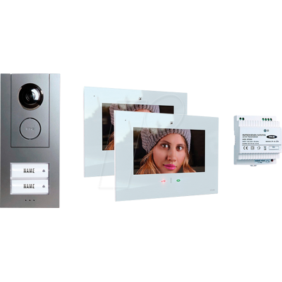 M-E VD ALU 6209AW - Anthrazit - Video-Türsprechanlage M-E VD ALU 6209AW - Anthrazit - Video-Türsprechanlage