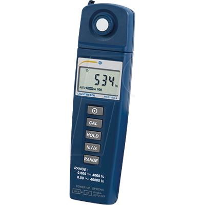 PCE INSTRUMENTS PCE 170 A - Luxmeter - Misst Licht von 0 bis 40.000 Lux PCE INSTRUMENTS PCE 170 A - Luxmeter - Misst Licht von 0 bis 40.000 Lux