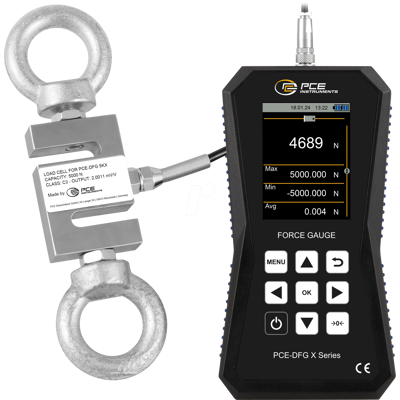 PCE INSTRUMENTS PCE DFG 5K X - Kraftmessgerät PCE-DFG 5K X, 0 - 5 kN PCE INSTRUMENTS PCE DFG 5K X - Kraftmessgerät PCE-DFG 5K X, 0 - 5 kN