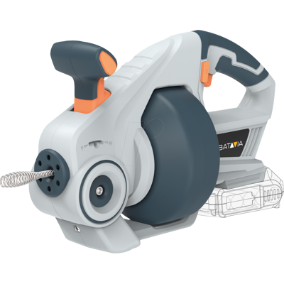 BATAVIA 7063455 - Akku-Rohrreinigungsspirale, Maxxpack, ohne Akku BATAVIA 7063455 - Akku-Rohrreinigungsspirale, Maxxpack, ohne Akku