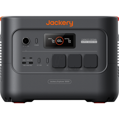 JACK EXP 3000 V2 - Jackery Explorer 3000 v2, Powerstation, 3072 Wh, 3600 W JACK EXP 3000 V2 - Jackery Explorer 3000 v2, Powerstation, 3072 Wh, 3600 W