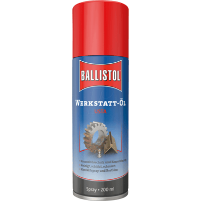 Ballistol BALL 22950 - Werkstatt-Öl, USTA, 200 ml, Spray Ballistol BALL 22950 - Werkstatt-Öl, USTA, 200 ml, Spray