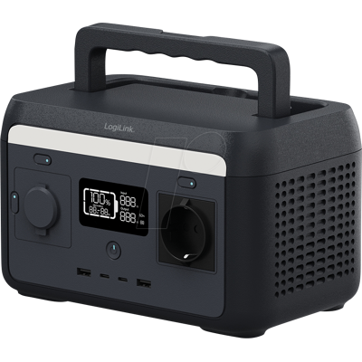 LOGILINK PPS0300 - Tragbare Powerstation, 300 W, 204.8 Wh, LiFePO4-Akku LOGILINK PPS0300 - Tragbare Powerstation, 300 W, 204.8 Wh, LiFePO4-Akku