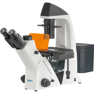 KERN-SOHN OCM 165 - Inverses Fluoreszenzmikroskop, Trinokular