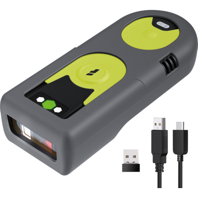 INATECK BCST42GN - Barcodescanner, 2D, Bluetooth/Funk/USB, grün INATECK BCST42GN - Barcodescanner, 2D, Bluetooth/Funk/USB, grün