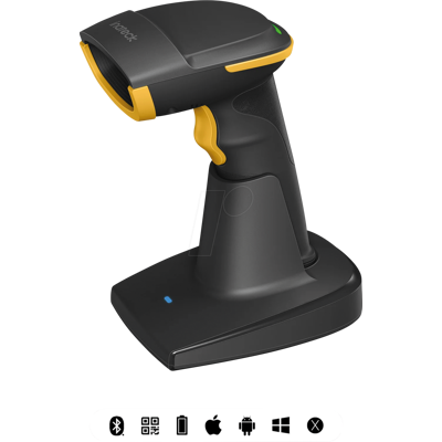 INATECK BCST54SW - Barcodescanner, 2D, Bluetooth/Funk/USB, BCST-54 INATECK BCST54SW - Barcodescanner, 2D, Bluetooth/Funk/USB, BCST-54