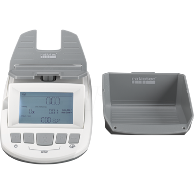 RATIOTEC RS1000 - Geldwaage, statische Wiegefunktion RATIOTEC RS1000 - Geldwaage, statische Wiegefunktion