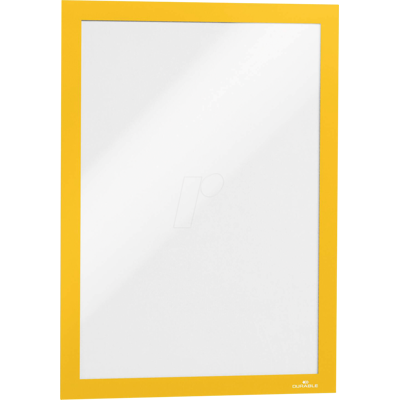 DURABLE 487204 - Info-Rahmen, A4, selbstklebend, aufklappbar, gelb, 2 Stück DURABLE 487204 - Info-Rahmen, A4, selbstklebend, aufklappbar, gelb, 2 Stück