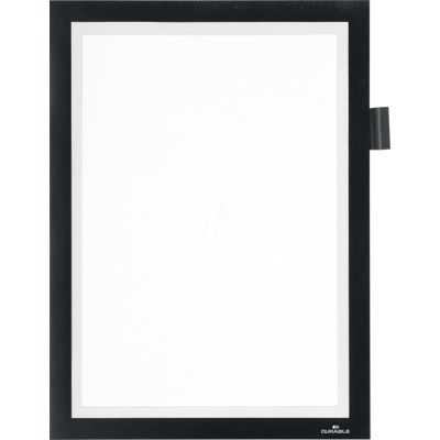 DURABLE 499301 - Info-Rahmen, A4, selbstklebend, offen, schwarz DURABLE 499301 - Info-Rahmen, A4, selbstklebend, offen, schwarz