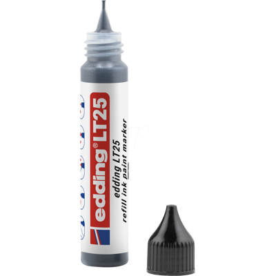 EDDING LT25001 - Nachfülltinte, Lack Marker, LT25, schwarz EDDING LT25001 - Nachfülltinte, Lack Marker, LT25, schwarz