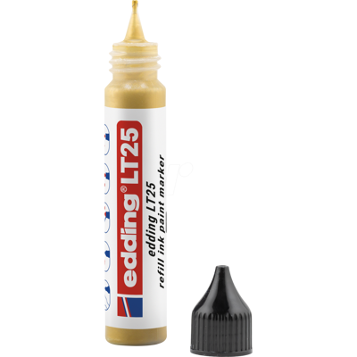 EDDING LT25053 - Nachfülltinte, Lack Marker, LT25, gold EDDING LT25053 - Nachfülltinte, Lack Marker, LT25, gold