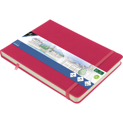 KANGARO 861311 - Skizzenbuch, A5, 80 Seiten, quer, ruby KANGARO 861311 - Skizzenbuch, A5, 80 Seiten, quer, ruby