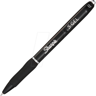 SHARPIE SGEL12 - Sharpie S-Gel Gelroller, 0,7 mm, 12 Stück, schwarz SHARPIE SGEL12 - Sharpie S-Gel Gelroller, 0,7 mm, 12 Stück, schwarz