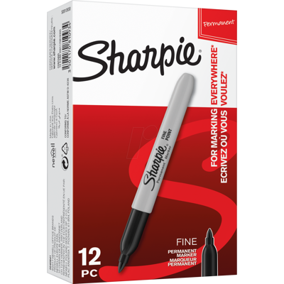 SHARPIE S0810930 - Permanent Marker, F, 12er-Pack SHARPIE S0810930 - Permanent Marker, F, 12er-Pack