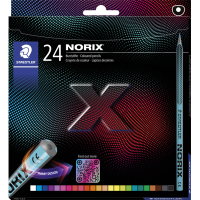 STAEDTLER 186C24 - Buntstift, Dreikantform, 24 Farben STAEDTLER 186C24 - Buntstift, Dreikantform, 24 Farben