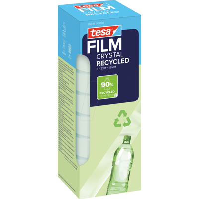 TESA 59044 - tesafilm® CRYSTAL RECYCLED, 33 m x 19 mm, 8 Rollen TESA 59044 - tesafilm® CRYSTAL RECYCLED, 33 m x 19 mm, 8 Rollen