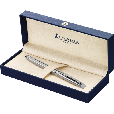 Waterman WATERM S0920430 - Füllfederhalter, blau, M, Hémisphère Edelstahl Waterman WATERM S0920430 - Füllfederhalter, blau, M, Hémisphère Edelstahl
