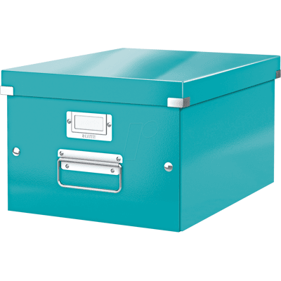 LEITZ 60440051 - Archivbox C&S WOW mittel eisblau LEITZ 60440051 - Archivbox C&S WOW mittel eisblau
