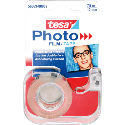 TESA 56663 - Photo Film, Abroller gefüllt, 7,5 x 12 mm TESA 56663 - Photo Film, Abroller gefüllt, 7,5 x 12 mm