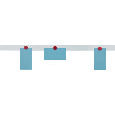 FRANKEN ST1355 - Magnethaftleiste, 100 cm x 5 cm, weiß, 10 Stück FRANKEN ST1355 - Magnethaftleiste, 100 cm x 5 cm, weiß, 10 Stück