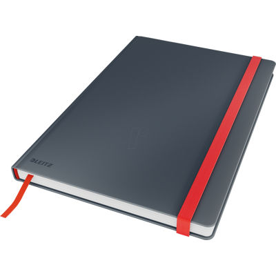 LEITZ 44830089 - Notizbuch, liniert (ca. B5), Cosy, grau LEITZ 44830089 - Notizbuch, liniert (ca. B5), Cosy, grau