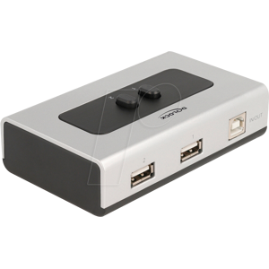 DELOCK 87760 - USB 2.0 Switch 2 Port, 1x USB-B zu 2x USB-A, bidirektional DELOCK 87760 - USB 2.0 Switch 2 Port, 1x USB-B zu 2x USB-A, bidirektional