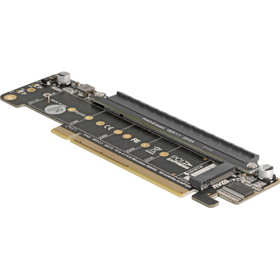 DELOCK 41802 - Riser Karte PCIe 4.0 x16 > 2x M.2 Kex NVMe DELOCK 41802 - Riser Karte PCIe 4.0 x16 > 2x M.2 Kex NVMe