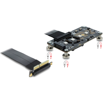 DELOCK 64357 - Riser Karte, PCIe 3.0 x4 > M.2 Key M, 10 cm DELOCK 64357 - Riser Karte, PCIe 3.0 x4 > M.2 Key M, 10 cm