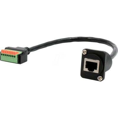 EXSYS EX-49161 - D-Typ Modul, RJ45 Buchse / Terminalblock, 20cm EXSYS EX-49161 - D-Typ Modul, RJ45 Buchse / Terminalblock, 20cm