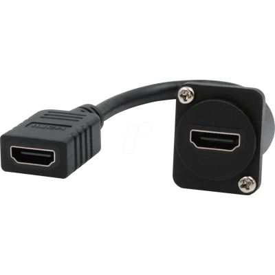 EXSYS EX-49163 - HDMI Buchse auf Buchse Adapter - 20cm - D-Typ Modul EXSYS EX-49163 - HDMI Buchse auf Buchse Adapter - 20cm - D-Typ Modul