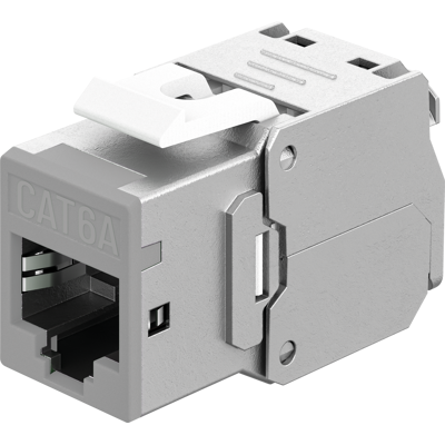 GOOBAY 77946 - Keystone Modul, Cat.6a STP, RJ45 Buchse / LSA, grau GOOBAY 77946 - Keystone Modul, Cat.6a STP, RJ45 Buchse / LSA, grau