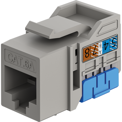 GOOBAY 77951 - Keystone Modul, Cat.6a UTP, RJ45 Buchse / LSA, kurz GOOBAY 77951 - Keystone Modul, Cat.6a UTP, RJ45 Buchse / LSA, kurz