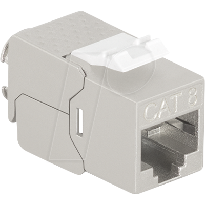LOGILINK NK4067 - Keystone RJ45 Buchse > LSA Cat.8.1, STP LOGILINK NK4067 - Keystone RJ45 Buchse > LSA Cat.8.1, STP