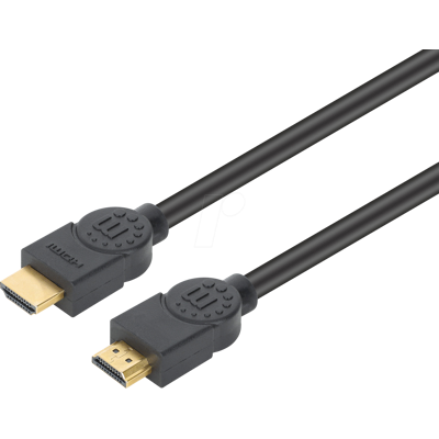 MANHATTAN 356978 - Ultra High Speed HDMI Kabel 18 GBit/s 4K 60 Hz schwarz 5 m MANHATTAN 356978 - Ultra High Speed HDMI Kabel 18 GBit/s 4K 60 Hz schwarz 5 m