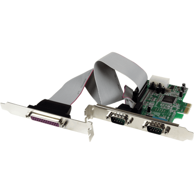 StarTech.com ST PEX2S5531P - 3 Port RS232, parallel, seriell, PCIe Karte, Low Profile StarTech.com ST PEX2S5531P - 3 Port RS232, parallel, seriell, PCIe Karte, Low Profile