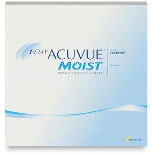 Johnson & Johnson 1-Day Acuvue Moist (90er Packung) Tageslinsen (0.5 dpt & BC 8.5) mit UV-Schutz für Allergiker & trockenere Augen Johnson & Johnson 1-Day Acuvue Moist (90er Packung) Tageslinsen (0.5 dpt & BC 8.5) mit UV-Schutz für Allergiker & trockenere Augen