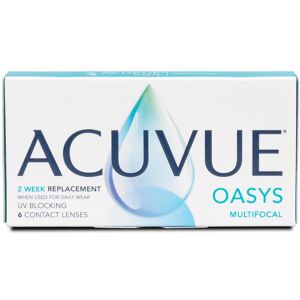 Johnson & Johnson Acuvue Oasys Multifocal (6er Packung) 14-Tageslinsen (0 dpt, Addition Medium (1.50-1.75) & BC 8.4) mit UV-Schutz Johnson & Johnson Acuvue Oasys Multifocal (6er Packung) 14-Tageslinsen (0 dpt, Addition Medium (1.50-1.75) & BC 8.4) mit UV-Schutz