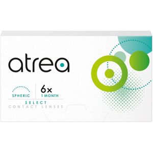 Cooper Vision Atrea Select 1 Month Spheric (6er Packung) Monatslinsen (-0.75 dpt & BC 8.6) für trockenere Augen Cooper Vision Atrea Select 1 Month Spheric (6er Packung) Monatslinsen (-0.75 dpt & BC 8.6) für trockenere Augen