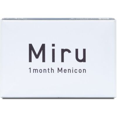 Menicon Miru 1month (3er Packung) Monatslinsen (-9 dpt & BC 8.3) Menicon Miru 1month (3er Packung) Monatslinsen (-9 dpt & BC 8.3)