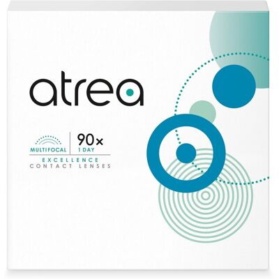 Cooper Vision Atrea Excellence 1 Day Multifocal (90er Packung) Tageslinsen (-3.5 dpt, Addition High (2.00-2.50) & BC 8.4) mit UV-Schutz für Allergiker Cooper Vision Atrea Excellence 1 Day Multifocal (90er Packung) Tageslinsen (-3.5 dpt, Addition High (2.00-2.50) & BC 8.4) mit UV-Schutz für Allergiker