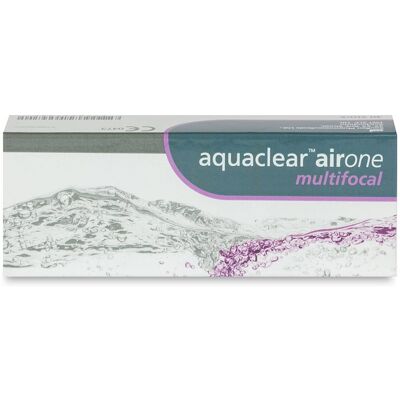 Cooper Vision Aquaclear airOne multifocal (30er Packung) Tageslinsen (0.25 dpt, Addition Low (0.75-2.25) & BC 8.6) mit UV-Schutz Cooper Vision Aquaclear airOne multifocal (30er Packung) Tageslinsen (0.25 dpt, Addition Low (0.75-2.25) & BC 8.6) mit UV-Schutz