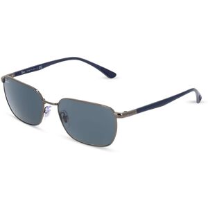 Ray-Ban RB 3684 Unisex-Sonnenbrille Vollrand Quadratisch Edelstahl-Gestell, grau Ray-Ban RB 3684 Unisex-Sonnenbrille Vollrand Quadratisch Edelstahl-Gestell, grau
