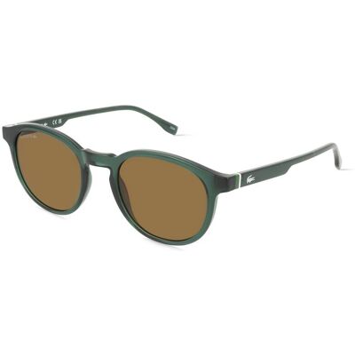 Lacoste L6030S Unisex-Sonnenbrille Vollrand Rund Acetat Spritzguss-Gestell, Grün Lacoste L6030S Unisex-Sonnenbrille Vollrand Rund Acetat Spritzguss-Gestell, Grün